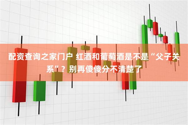 配资查询之家门户 红酒和葡萄酒是不是“父子关系”？别再傻傻分不清楚了